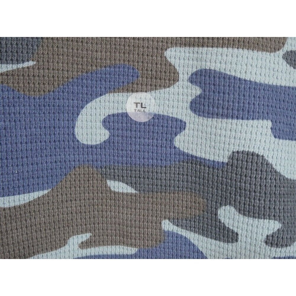 Eddie Bauer Long Sleeve Camo Quartz‎ Trail Thermal Shirt Men Tall L Camouflage - Picture 8 of 11
